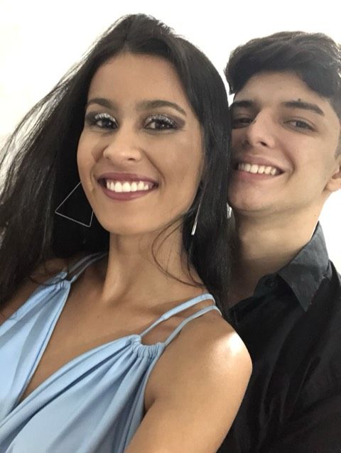 Selfie do casal